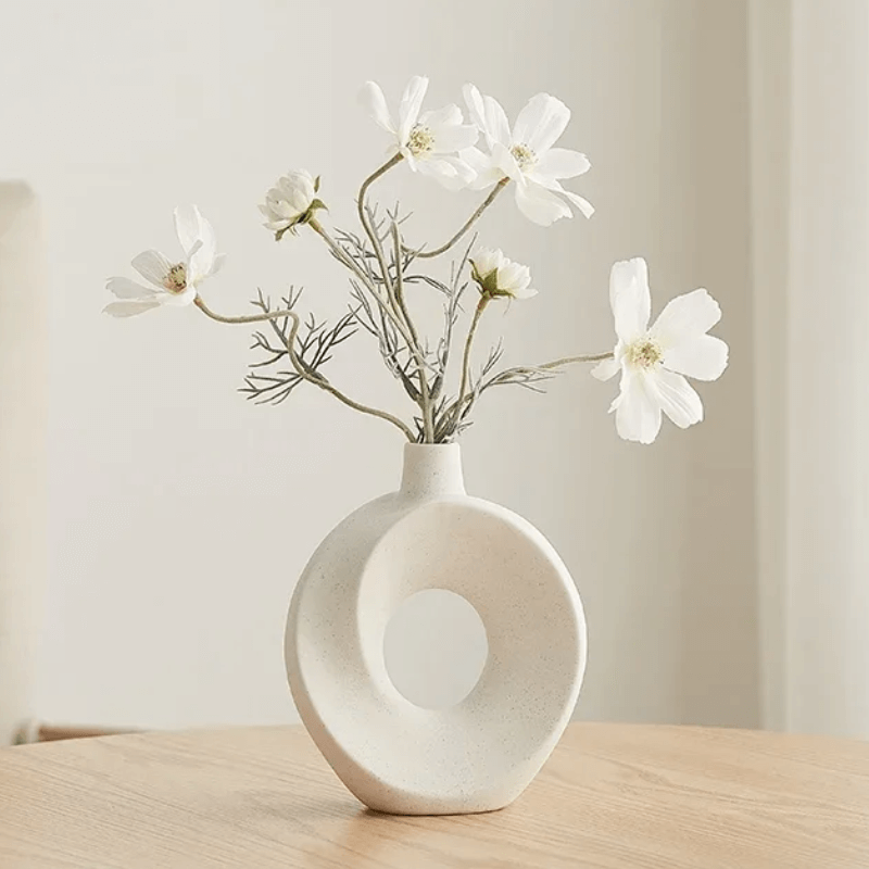 Nordic Elegance Donut Vase - Coolpho