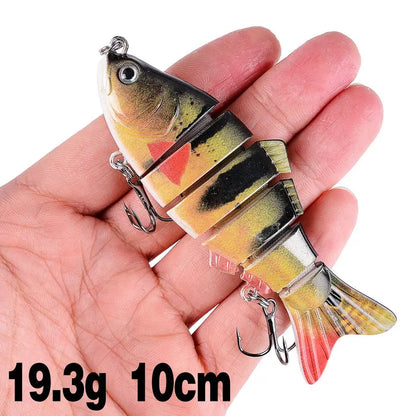 Aorace™ Lifelike Multi-Joint Swimbait – 6/7 Segment Fishing Lure