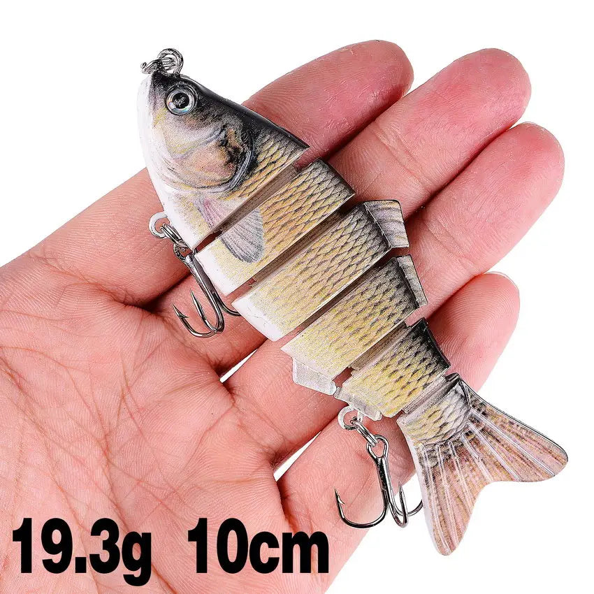 Aorace™ Lifelike Multi-Joint Swimbait – 6/7 Segment Fishing Lure