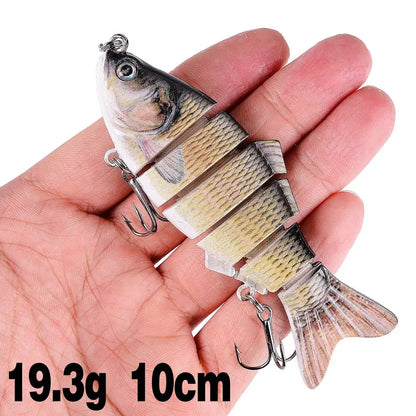 Aorace™ Lifelike Multi-Joint Swimbait – 6/7 Segment Fishing Lure