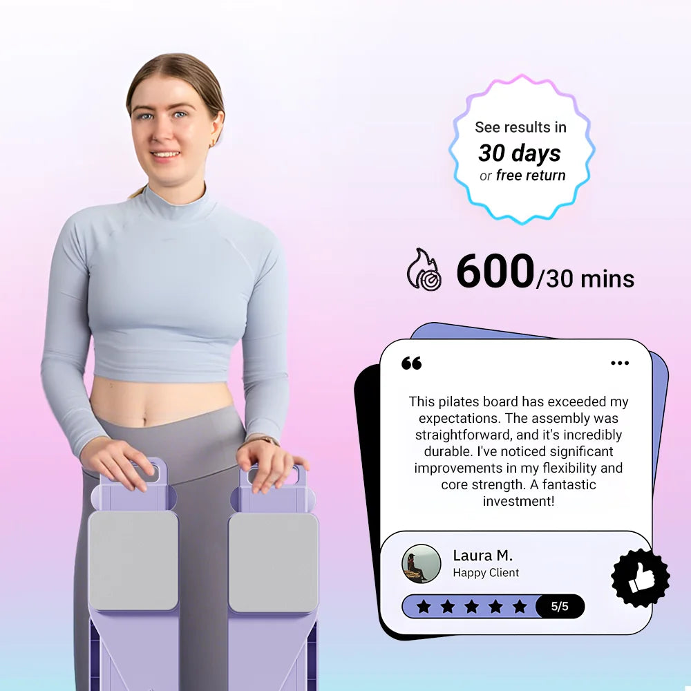 CoreGlide™ 2-in-1 Abs & Ski Board