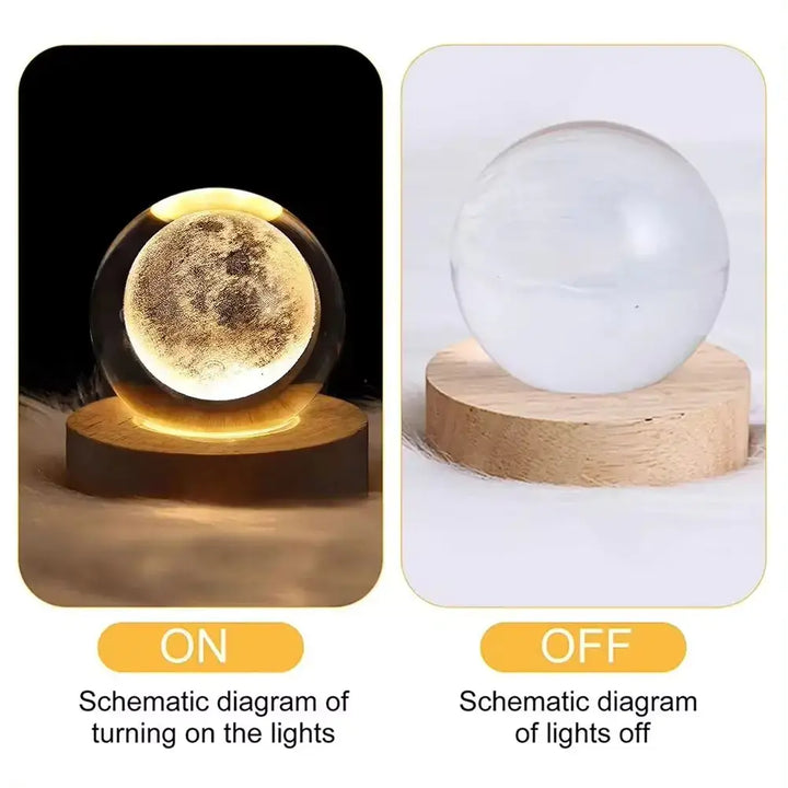 CosmoHome 3D Crystal Ball Lamp