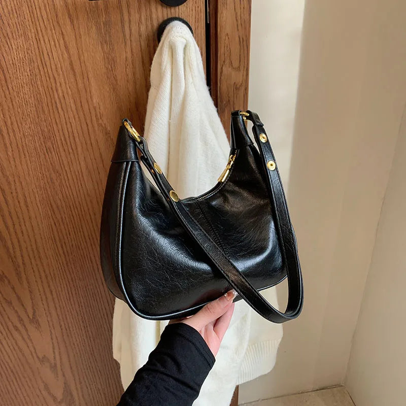 MiniChic™ Solid Shoulder Crossbody Bag