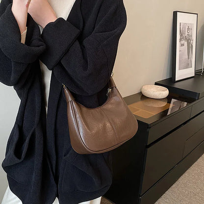 MiniChic™ Solid Shoulder Crossbody Bag