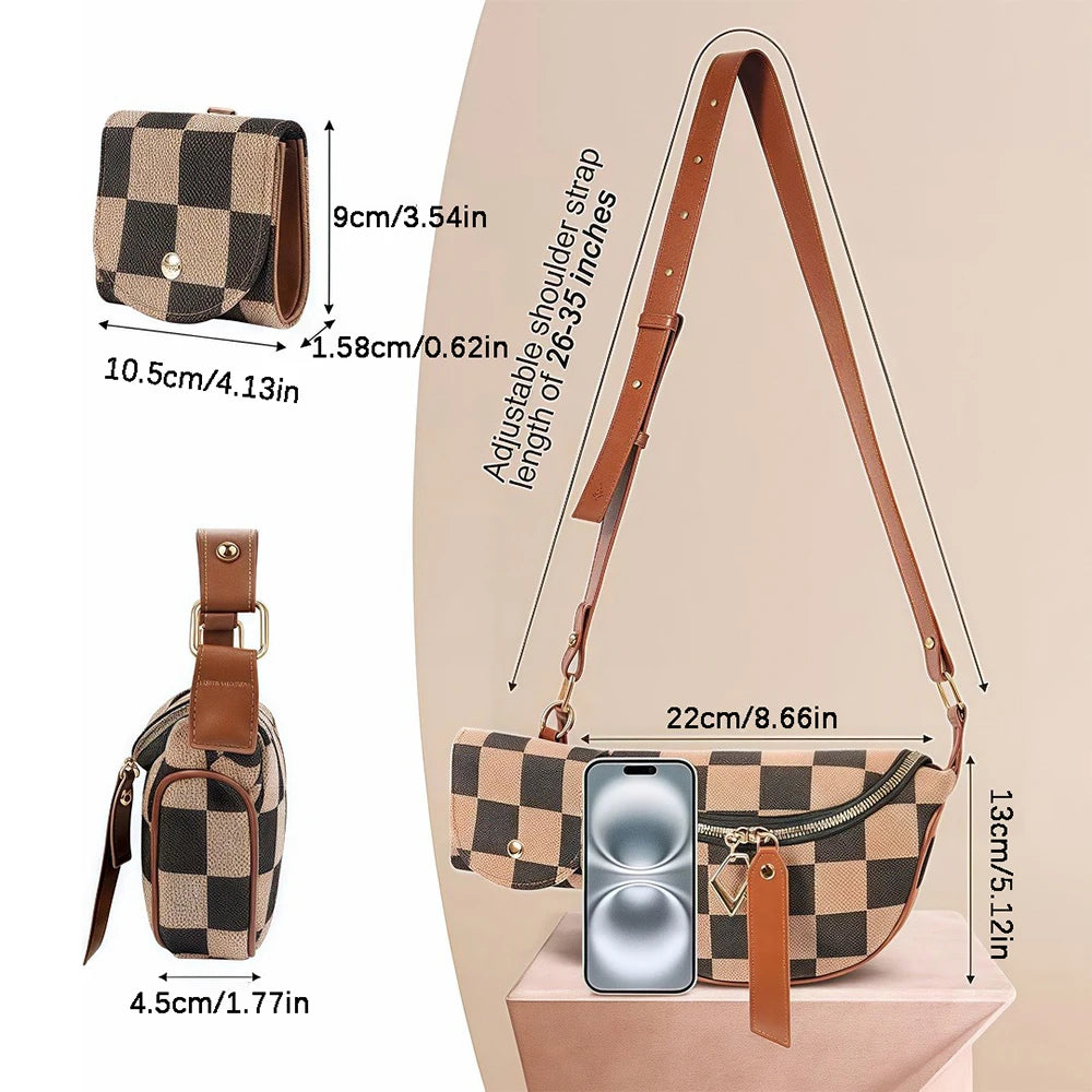 CheckMate™ Retro Saddle Bag