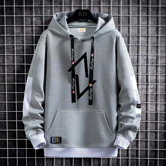 Loose Fit Hooded Pullover