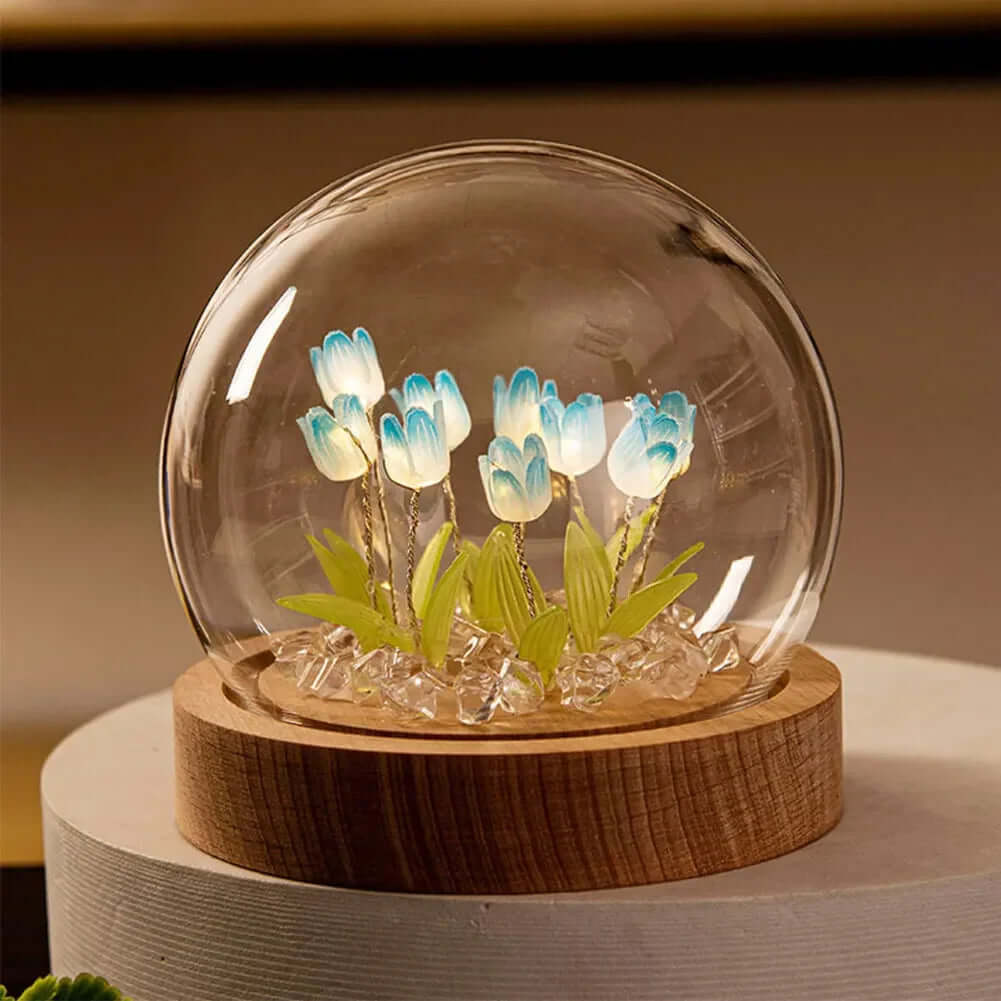 DIY Round Radiant Tulip Night Light