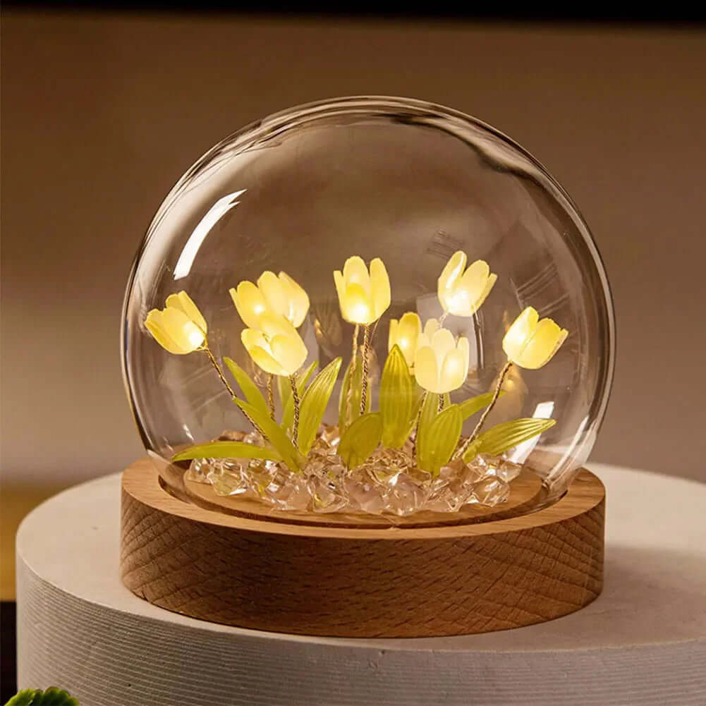 DIY Round Radiant Tulip Night Light