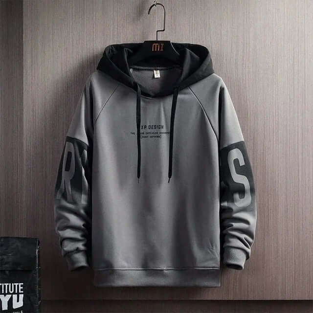 Streetwear Letter Print Hoodie