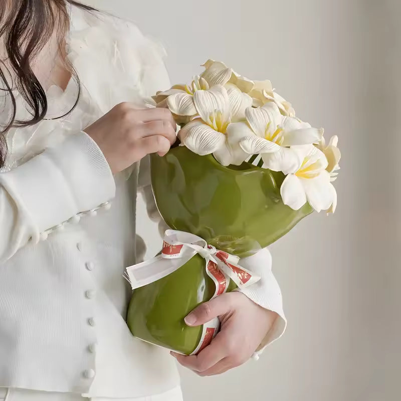 Roséa™ Bloomform Ceramic Vase