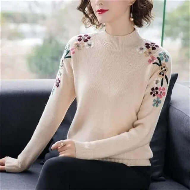 50% OFF I Pure Color Loose Cashmere Sweater