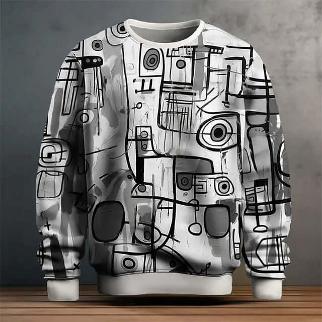 Men's Graphic 3D Sweatshirt