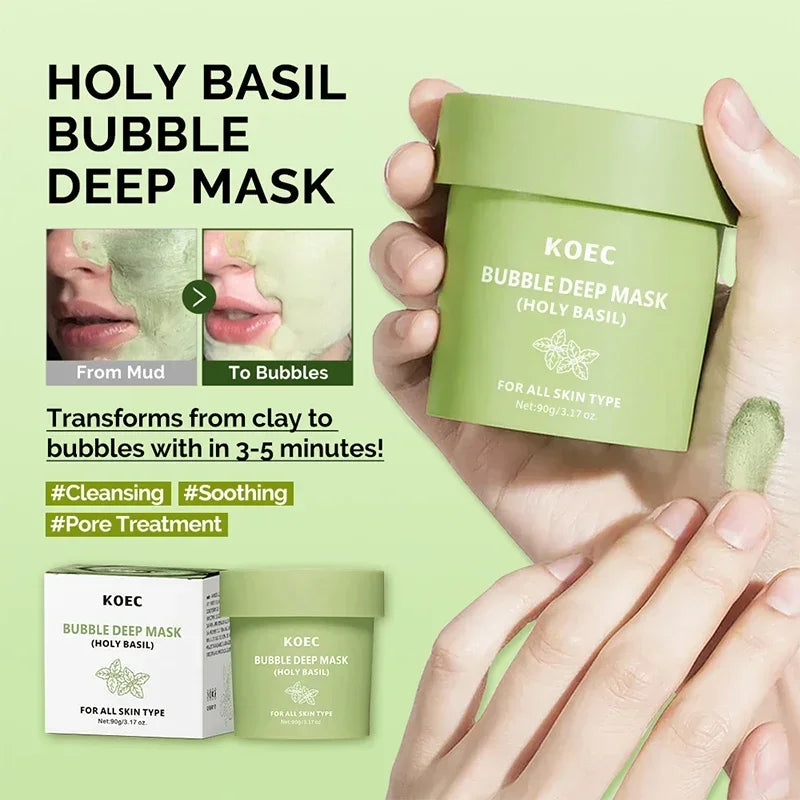 KOEC™ Holy Basil Bubble Deep Mask – VERRANOO