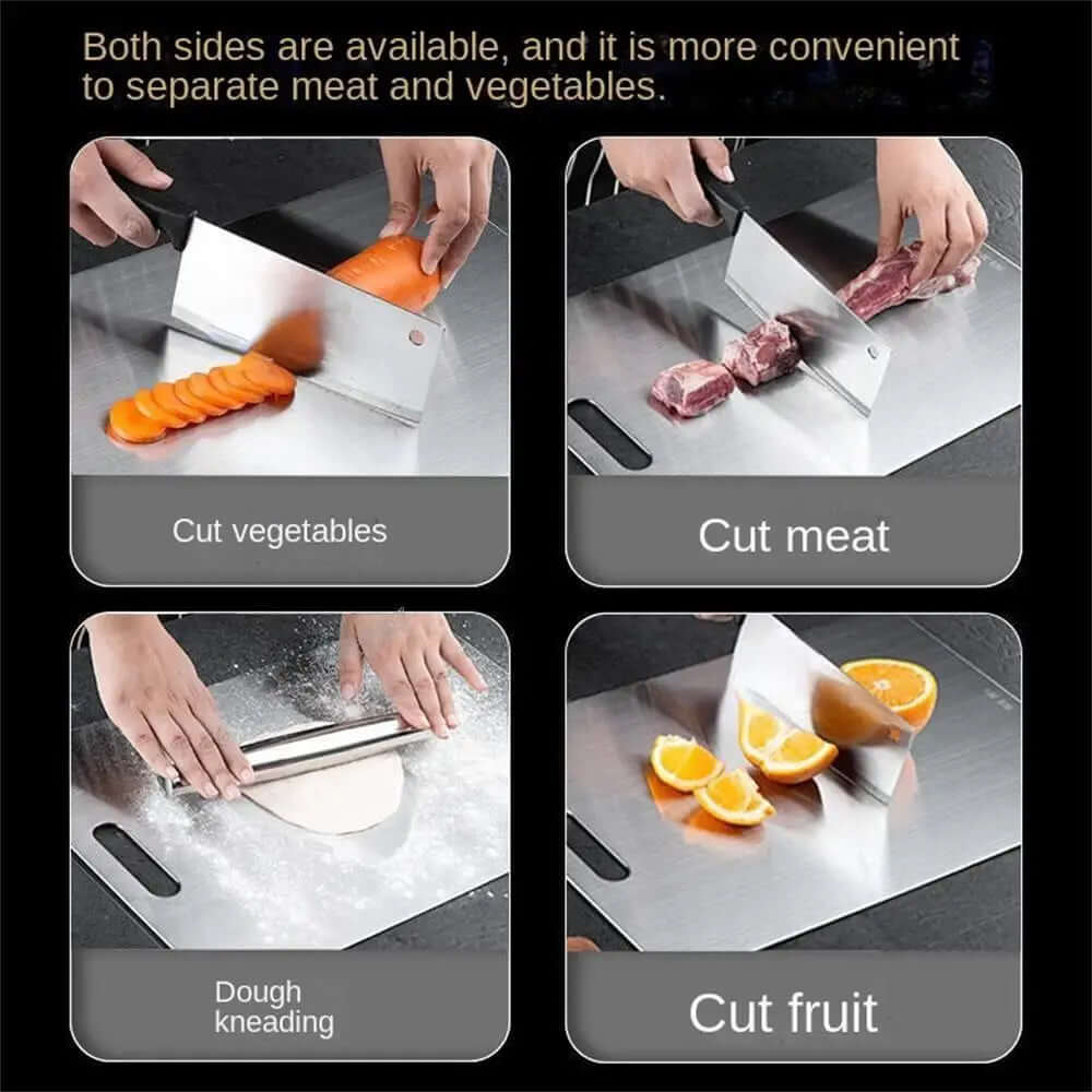 Double Titanium Kitchen Cutting Board