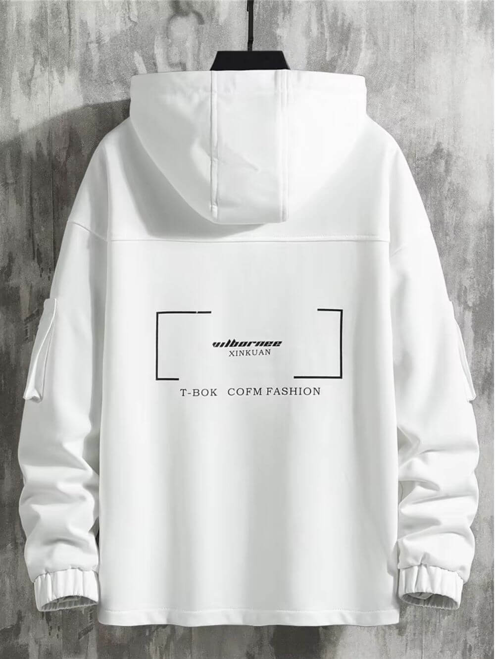 Adjustable Oversized Streetwear Hoodie with Pockets