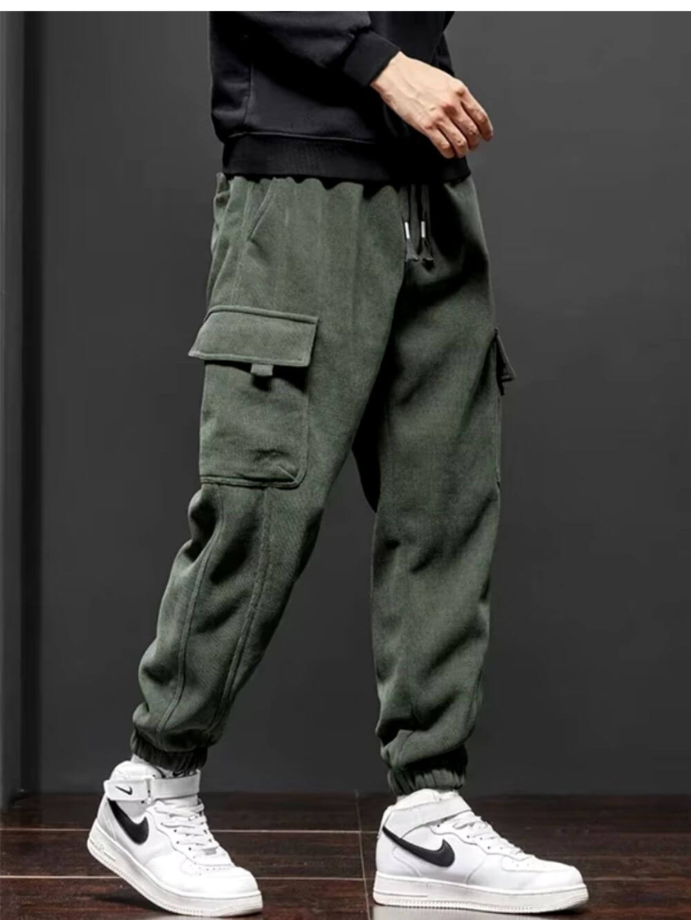 LuxeStretch Men's Straight Fit Joggers