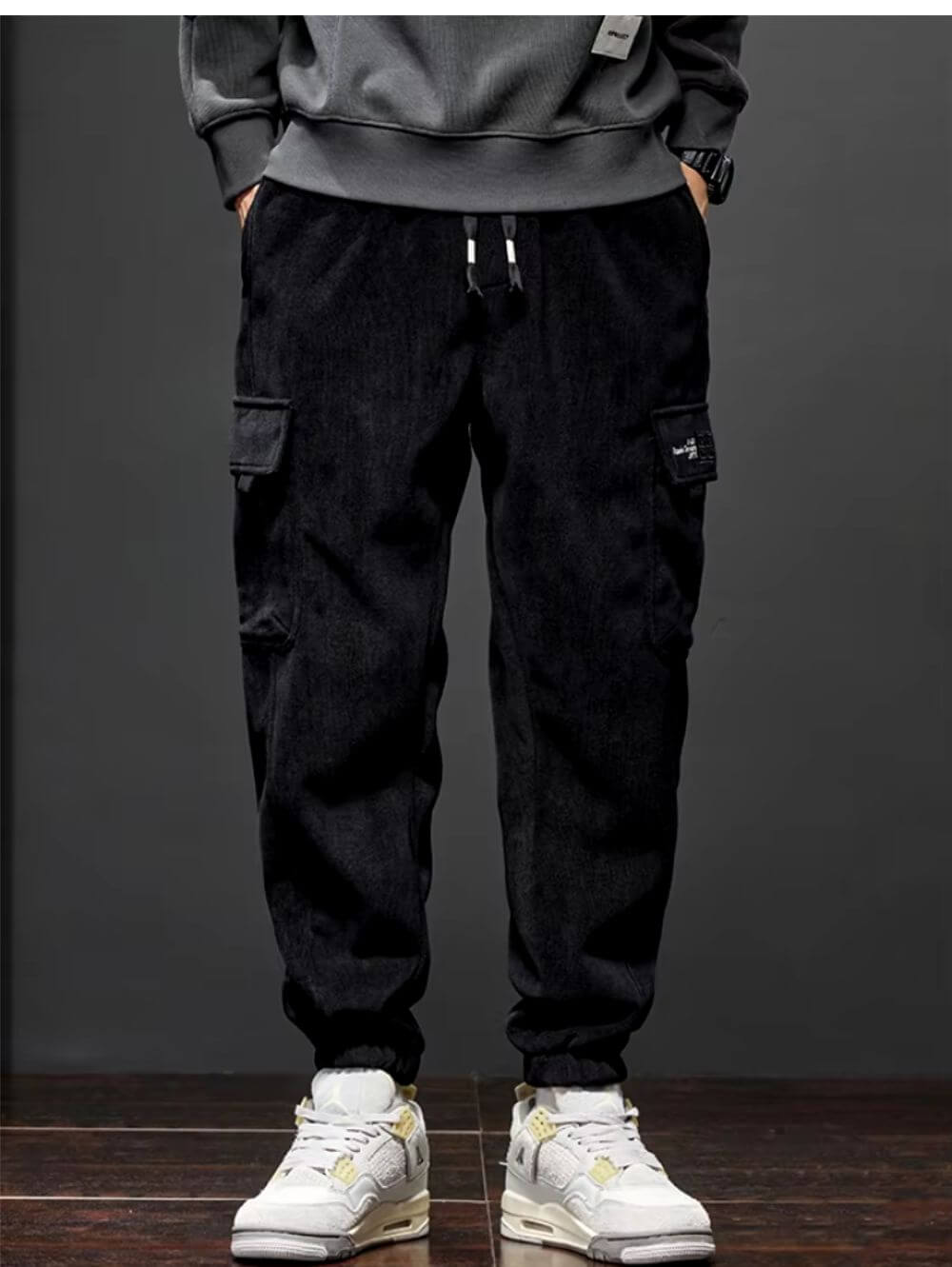 LuxeStretch Men's Straight Fit Joggers