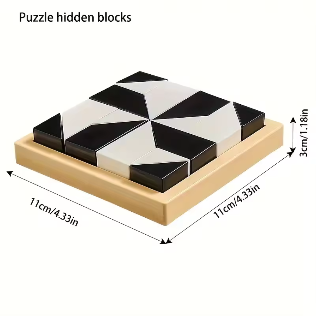 HideBlock™ 3D Hidden Building Blocks Puzzle