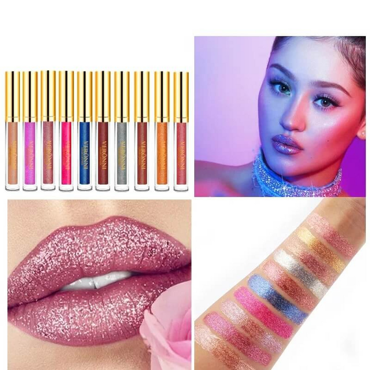 LipBeaty Metallic Liquid Diamond Glitter Lipstick