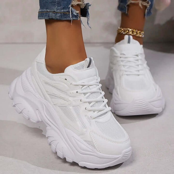 50% OFF + Free Shipping! I Breathable Lace-Up Walking Sneakers