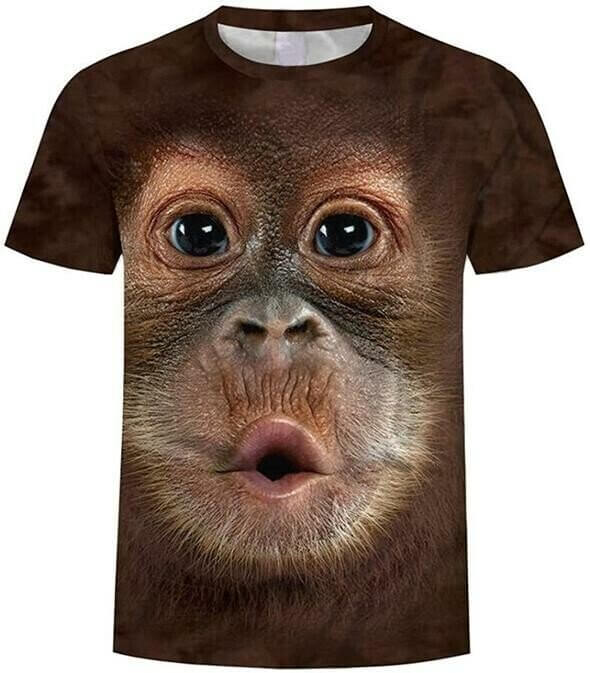 A "monkey T-shirt" that fits your figure - 60% OFF FOR ONLY THIS WEEK! - VERRANOO