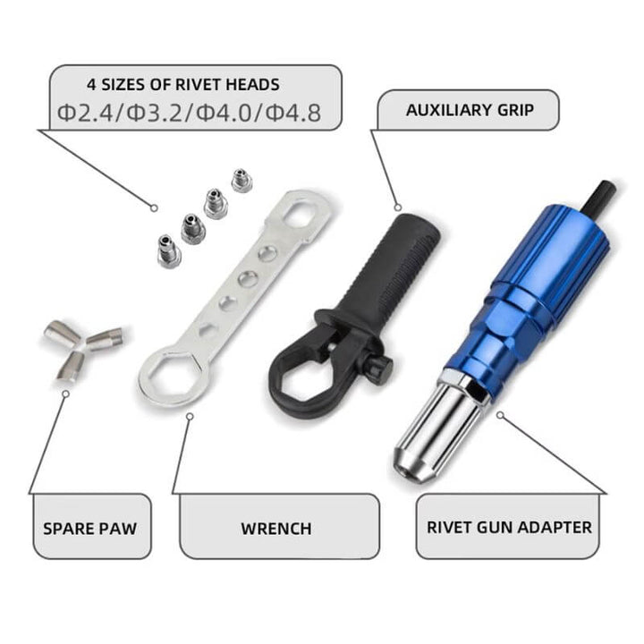 AdapOlm Riveting gun adapter - VERRANOO