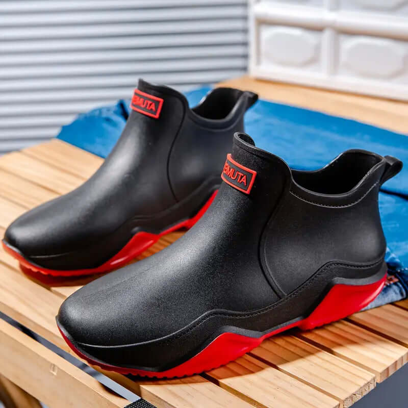 AquaFlex Non - Slip Rain Boots - VERRANOO