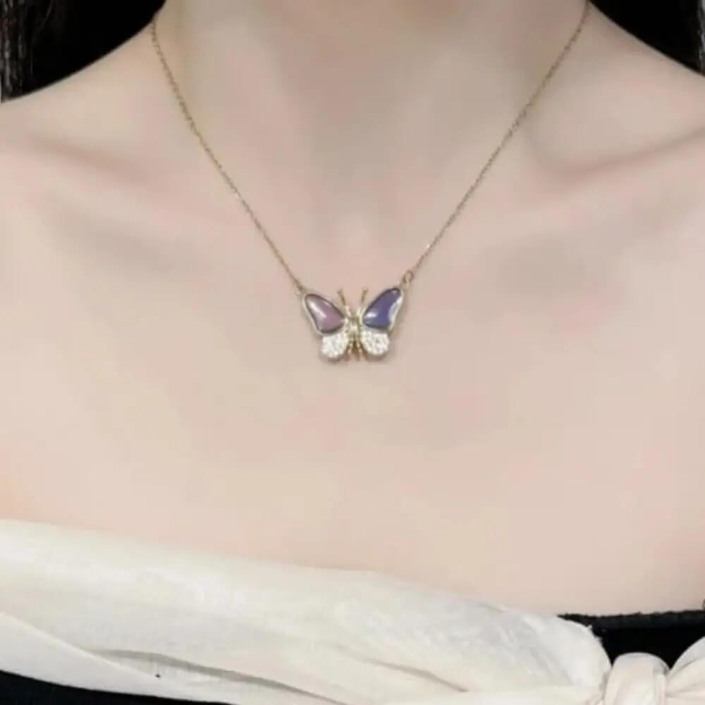 ButterPalt Color Changing Butterfly Necklace