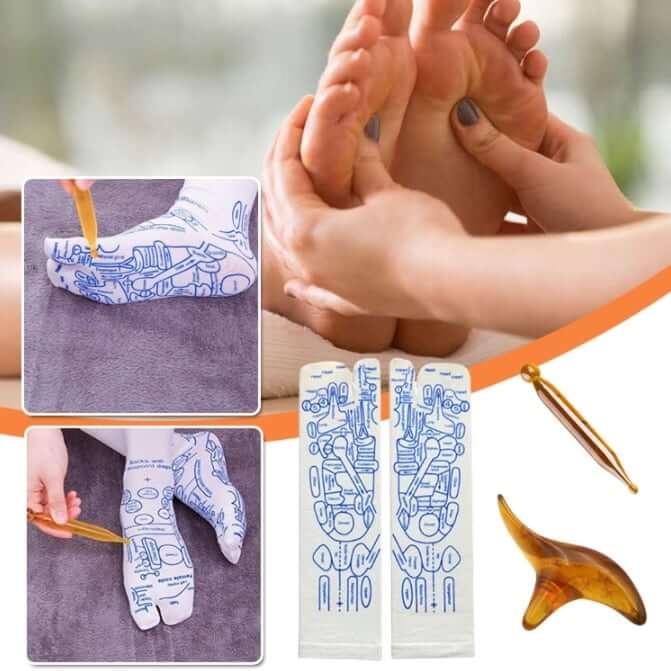 Reflexology Chart Socks - Free Shipping Today! - Coolpho