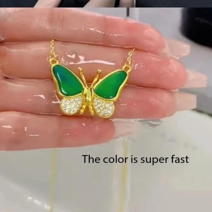 ButterPalt Color Changing Butterfly Necklace