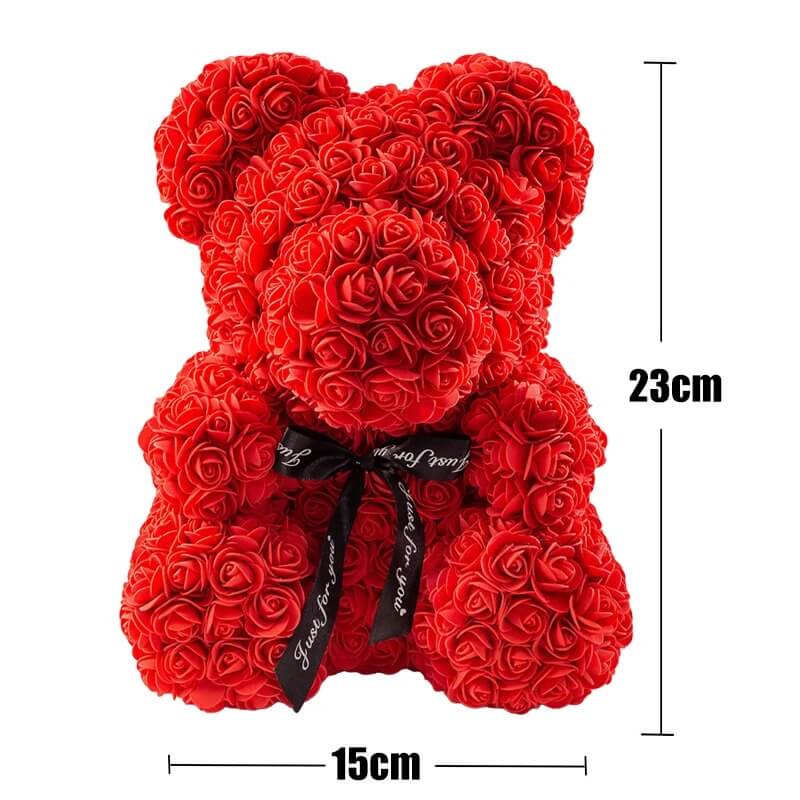 LoveLasts Eternal Love Rose Teddy Bear