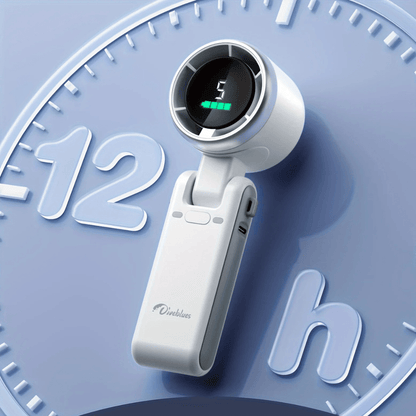 BreezeSpot™ 180° Foldable Neck & Desktop Turbo Fan - VERRANOO