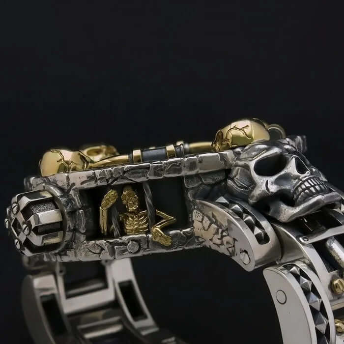 Mysterious Forbidden Bullet Skull Wrist Watch (55% Off Last Day) - Coolpho