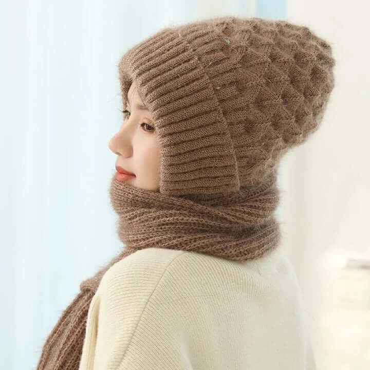 WarmyHat™ Integrated Ear Protection Cap Scarf - Coolpho