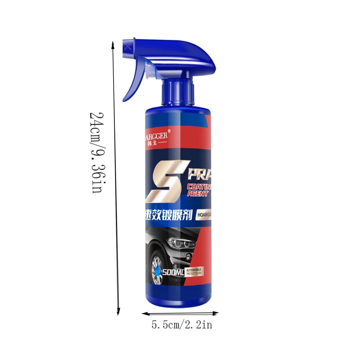 CarSlim™ 3 in 1 Ceramic Car Coating Spray - VERRANOO