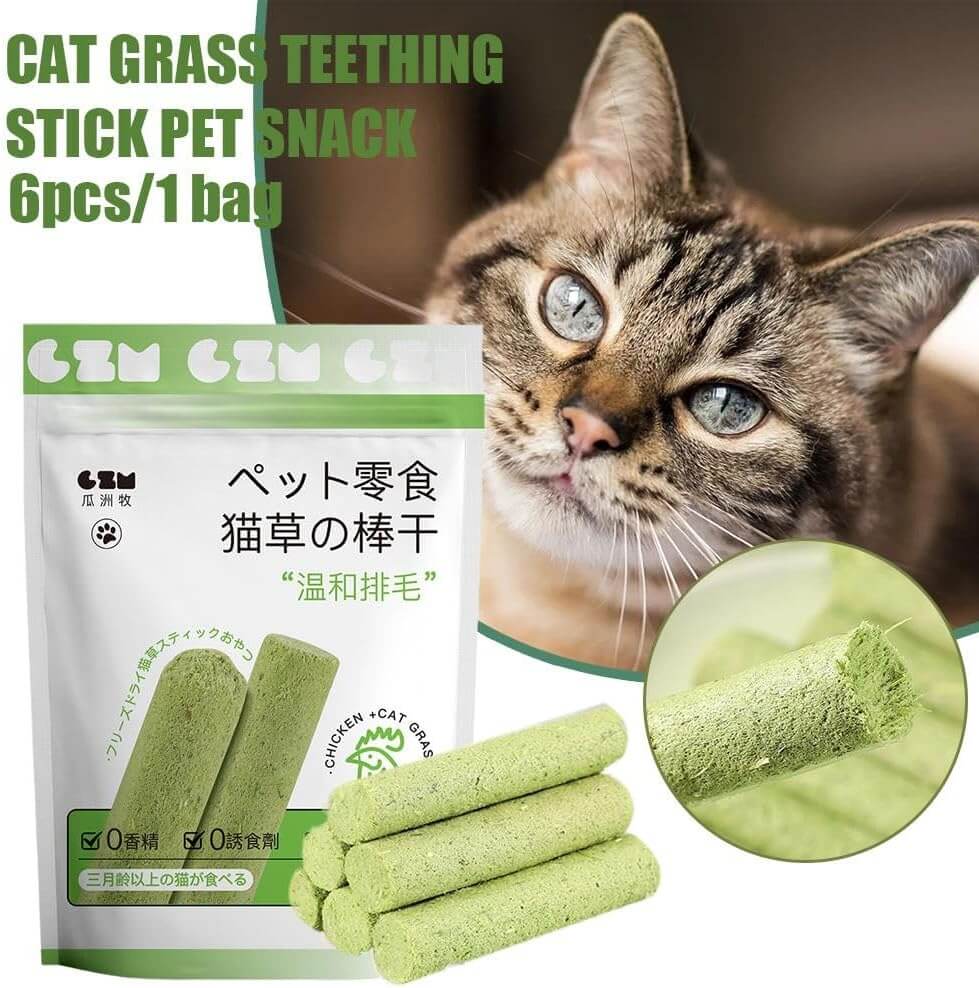 CatNutry™ | Cat Grass Sticks - Keep your furry friend healthy for a very very long life! - VERRANOO