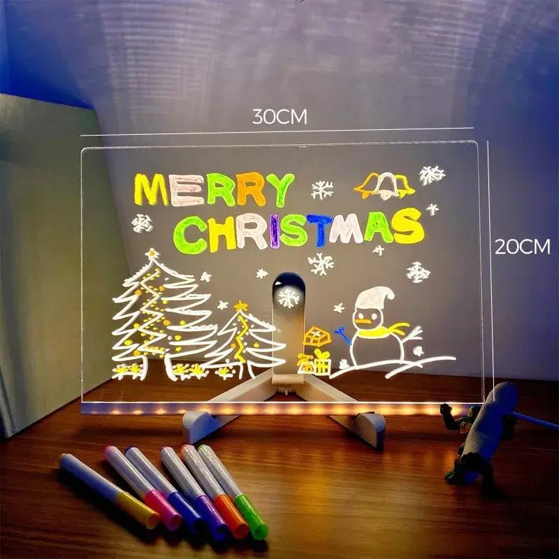 ChristToy LED Note Board with Colors - VERRANOO