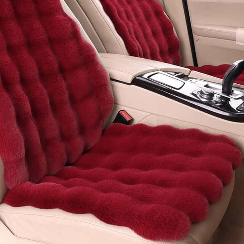 ComfySeat Luxury Thickened Plush Car Seat Cushion Set - VERRANOO