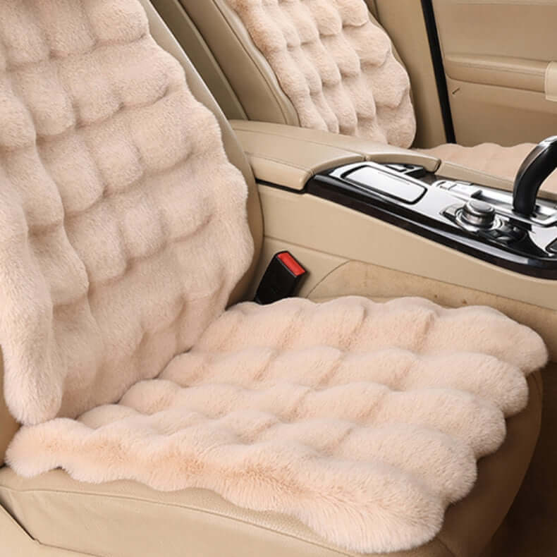 ComfySeat Luxury Thickened Plush Car Seat Cushion Set - VERRANOO