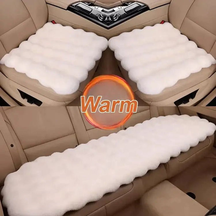 ComfySeat Luxury Thickened Plush Car Seat Cushion Set - VERRANOO