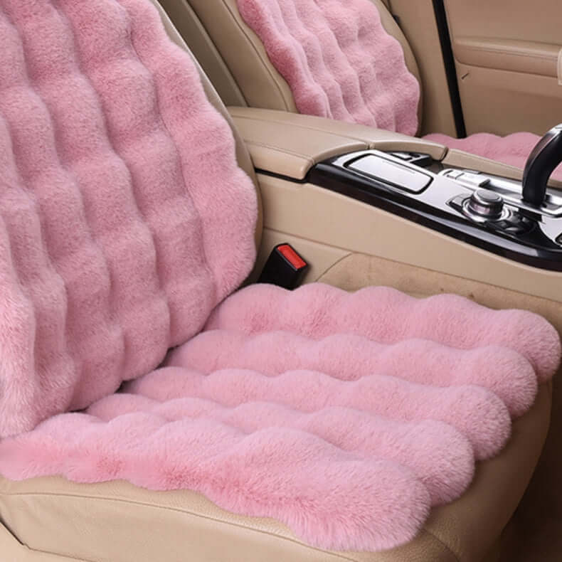 ComfySeat Luxury Thickened Plush Car Seat Cushion Set - VERRANOO