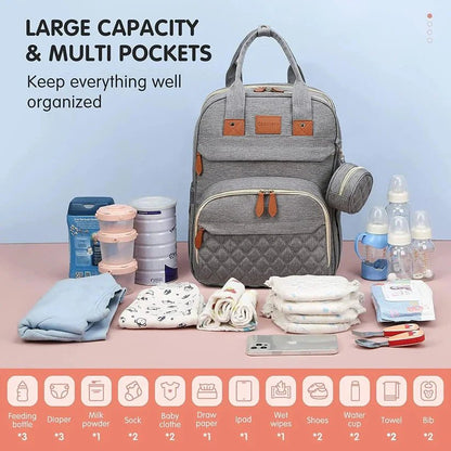 CozyNest™ Multifunctional Diaper Backpack - VERRANOO