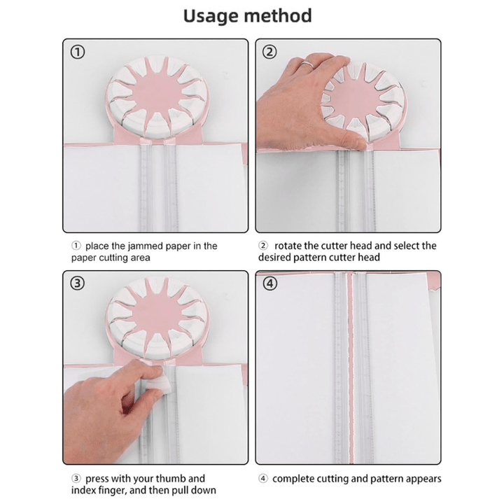 CraftFun™ 12 - in - 1 360° Rotary Circular Paper Cutter (Last Day Discount) - VERRANOO