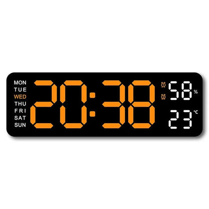 DecorWals Digital Wall Clock Large Display - VERRANOO