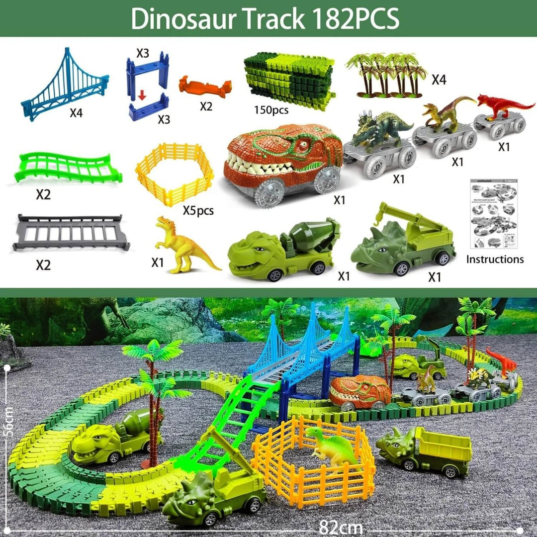 Dinosaur Race Track Set - VERRANOO