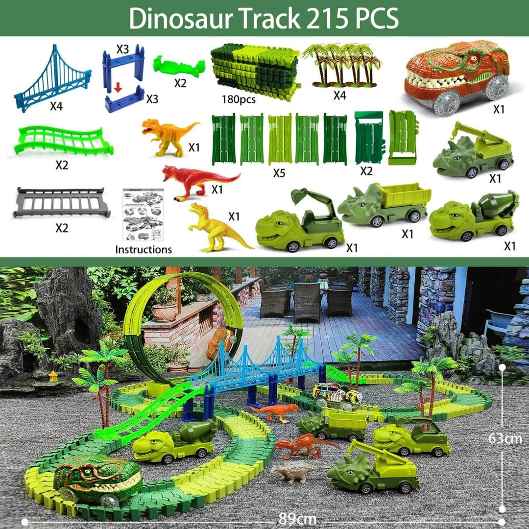 Dinosaur Race Track Set - VERRANOO