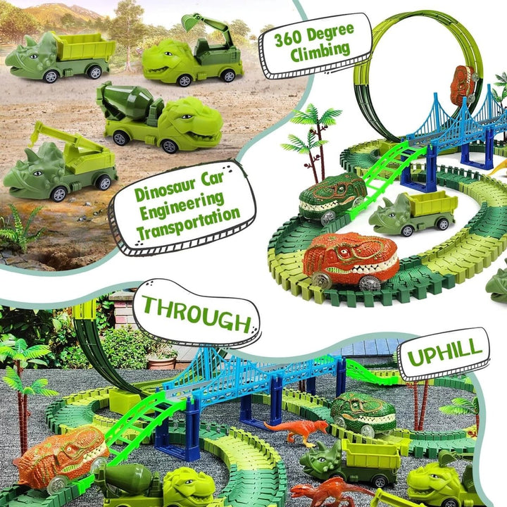 Dinosaur Race Track Set - VERRANOO