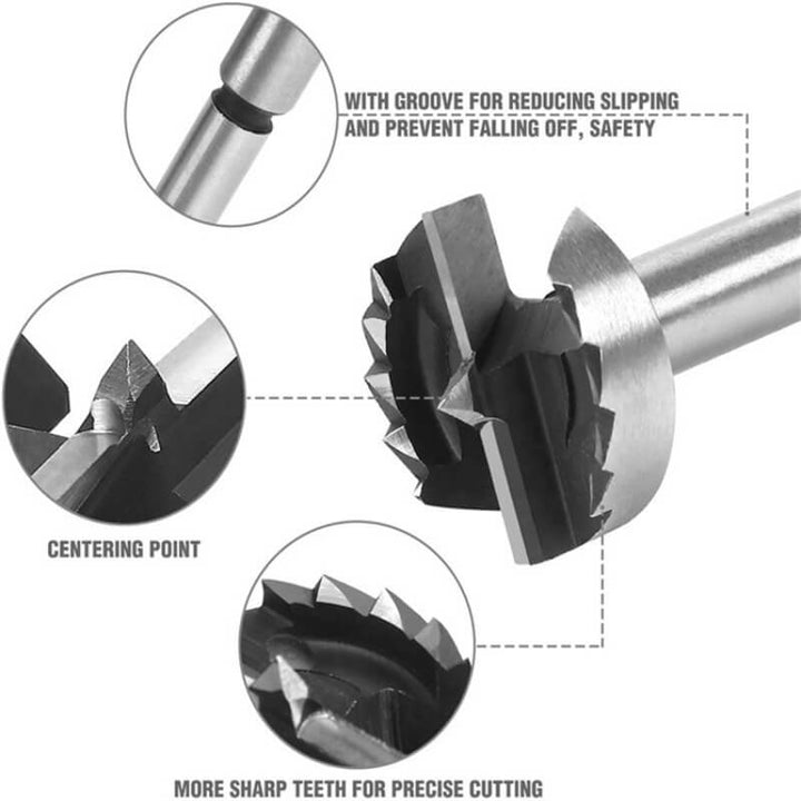 Forstner Drill Bit Set For Wood