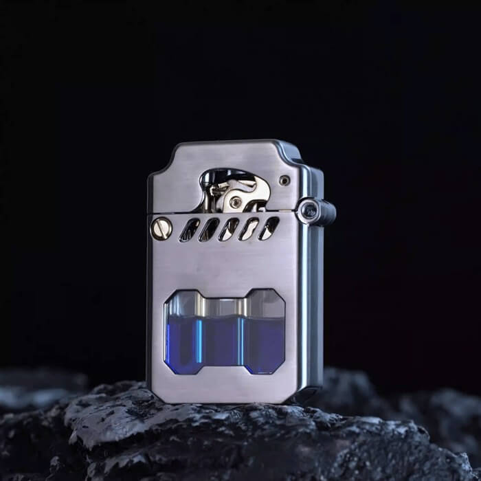 LuxFlame Retro Metal Rocker Lighter