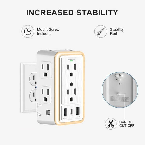 SmartPlug Multi Plug Outlet Surge Protector